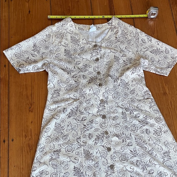 Gorgeous Chico's Design Silk Button-Front Dress (Sz 2) - Picture 8 of 14